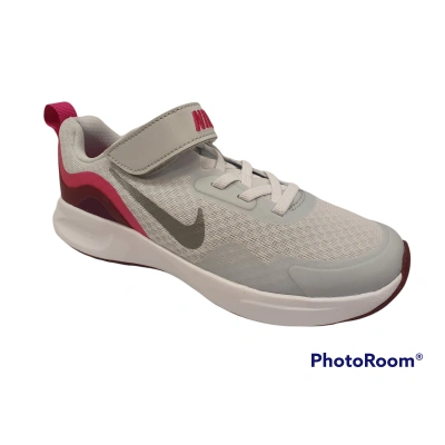 NIKE-WearAllDay K pure platinum/smoke grey/pink prime Šedá 32