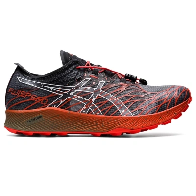 ASICS-FujiSpeed black/cherry tomato Černá 46