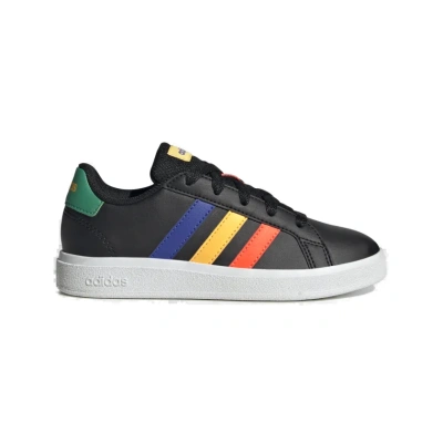 ADIDAS-Grand Court 2.0 core black/lucid blue/court green Černá 36 2/3