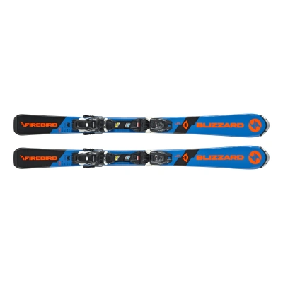 BLIZZARD-Firebird JR L + binding FDT JR 7 Modrá 140 cm 23/24