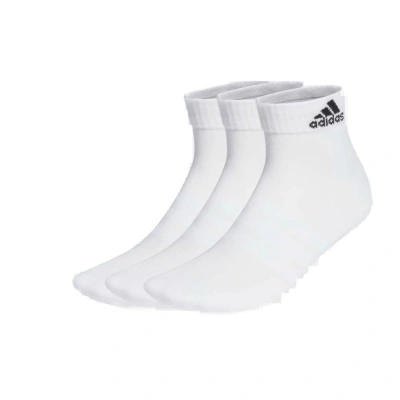 ADIDAS-C SPW ANK 3P-3 pack-WHITE/BLACK Bílá 40/42