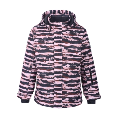 COLOR KIDS-Ski jacket AOP, AF 10.000, zephyr barevná 104