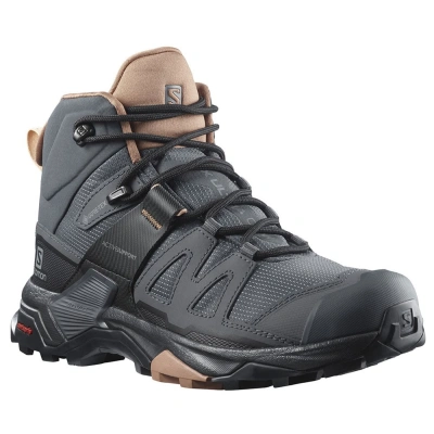 SALOMON-X Ultra 4 Mid GTX W ebony/mocha mousse/almond cream Hnědá 38 2/3