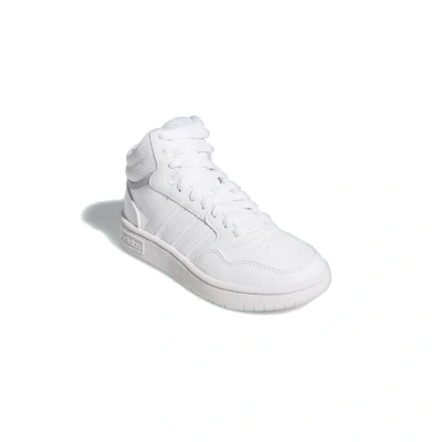 ADIDAS-Hoops 3.0 Mid K cloud white/cloud white/grey two Bílá 38 2/3