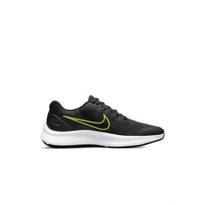 NIKE-Star Runner 3 anthracite/green/black 2776 Černá 38,5