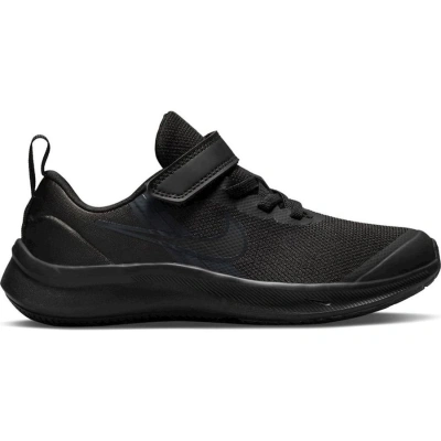 NIKE-Star Runner 3 black/black/smoke grey Černá 34