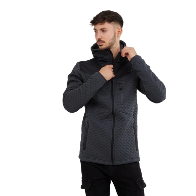 FUNDANGO-Ashford Insulated Fleece Jacket-780-antracit Černá S