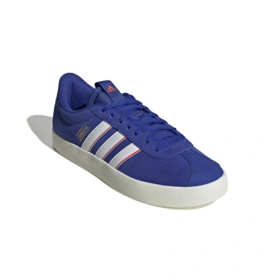 ADIDAS-VL Court 3.0 semi lucid blue/cloud white/bright red Modrá 45 1/3