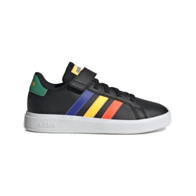 ADIDAS-GRAND COURT 2.0 EL  CBLACK/LUCBLU/COUGRN Černá 33