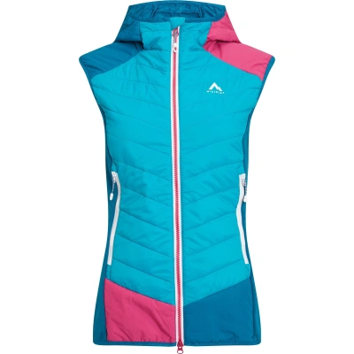 Dámská vesta McKinley Sohana Hooded Hybrid Gilet W Velikost: 34