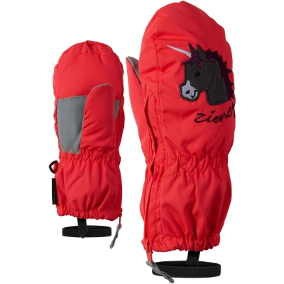 Rukavice ZIENER Zíner Le Zoo Minis Ski Mittens Kids Velikost: 98