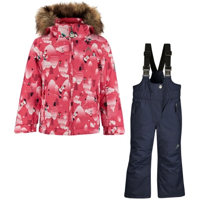 Dětský zimní overal McKinley AOP Thea+Tyler Ski Suit Kids Velikost: 104